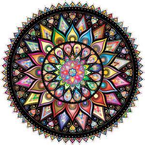 mandala, decorative, floral